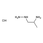 (2-aminopropyl)hydrazine hydrochloride