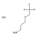 3-[(2,2,2-trifluoroethyl)sulfanyl]propan-1-amine hydrochloride