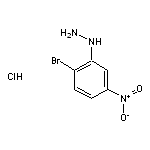 (2-bromo-5-nitrophenyl)hydrazine hydrochloride