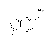 {2,3-dimethylimidazo[1,2-a]pyridin-7-yl}methanamine