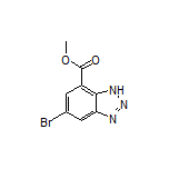 Methyl 5-Bromo-1H-benzo[d][1,2,3]triazole-7-carboxylate