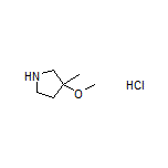 3-Methoxy-3-methylpyrrolidine Hydrochloride