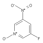 3-fluoro-5-nitropyridin-1-ium-1-olate