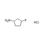 3-Fluorocyclopentanamine Hydrochloride