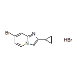 7-Bromo-2-cyclopropylimidazo[1,2-a]pyridine Hydrobromide