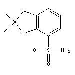 2,2-dimethyl-2,3-dihydro-1-benzofuran-7-sulfonamide