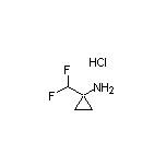 1-(Difluoromethyl)cyclopropanamine Hydrochloride