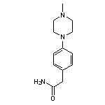 2-[4-(4-methylpiperazin-1-yl)phenyl]acetamide