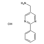 (2-phenylpyrimidin-5-yl)methanamine hydrochloride