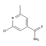 2-chloro-6-methylpyridine-4-carboxamide