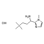 4,4-dimethyl-1-(1-methyl-1H-imidazol-2-yl)pentan-1-amine hydrochloride