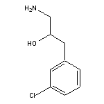 1-amino-3-(3-chlorophenyl)propan-2-ol