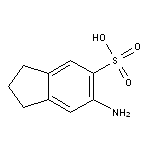 6-amino-2,3-dihydro-1H-indene-5-sulfonic acid