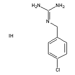 2-[(4-chlorophenyl)methyl]guanidine hydroiodide