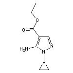 ethyl 5-amino-1-cyclopropyl-1H-pyrazole-4-carboxylate