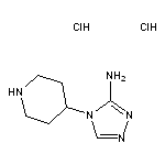 4-(piperidin-4-yl)-4H-1,2,4-triazol-3-amine dihydrochloride