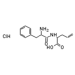 2-(2-amino-3-phenylpropanamido)pent-4-enoic acid hydrochloride