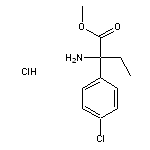 methyl 2-amino-2-(4-chlorophenyl)butanoate hydrochloride