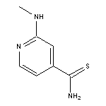 2-(methylamino)pyridine-4-carbothioamide