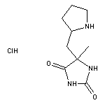 5-methyl-5-(pyrrolidin-2-ylmethyl)imidazolidine-2,4-dione hydrochloride