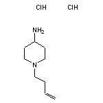 1-(but-3-en-1-yl)piperidin-4-amine dihydrochloride