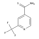 2-(trifluoromethyl)pyridine-4-carbothioamide