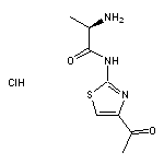 (2R)-N-(4-acetyl-1,3-thiazol-2-yl)-2-aminopropanamide hydrochloride