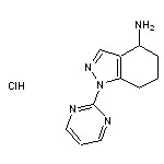 1-(pyrimidin-2-yl)-4,5,6,7-tetrahydro-1H-indazol-4-amine hydrochloride