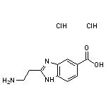 2-(2-aminoethyl)-1H-1,3-benzodiazole-5-carboxylic acid dihydrochloride