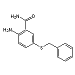 2-amino-5-(benzylsulfanyl)benzamide