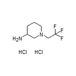 3-Amino-1-(2,2,2-trifluoroethyl)piperidine Dihydrochloride