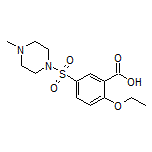 2-Ethoxy-5-[(4-methyl-1-piperazinyl)sulfonyl]benzoic Acid