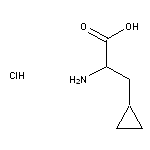 2-amino-3-cyclopropylpropanoic acid hydrochloride