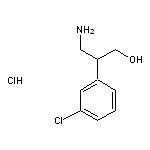 3-amino-2-(3-chlorophenyl)propan-1-ol hydrochloride