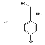 4-(2-amino-1-hydroxypropan-2-yl)phenol hydrochloride