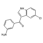 3-(5-chloro-1H-indole-3-carbonyl)aniline