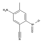 5-amino-4-methyl-2-nitrobenzonitrile