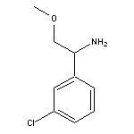 1-(3-chlorophenyl)-2-methoxyethan-1-amine