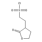 2-(2-oxooxolan-3-yl)ethane-1-sulfonyl chloride