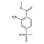 methyl 2-amino-4-methanesulfonylbenzoate