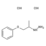 (1-phenoxypropan-2-yl)hydrazine dihydrochloride