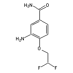 3-amino-4-(2,2-difluoroethoxy)benzamide