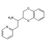 1-(2,3-dihydro-1,4-benzodioxin-2-yl)-2-(pyridin-2-yl)ethan-1-amine