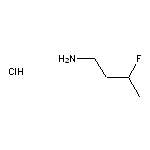 3-fluorobutan-1-amine hydrochloride