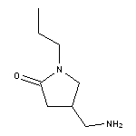 4-(aminomethyl)-1-propylpyrrolidin-2-one