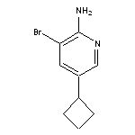 3-bromo-5-cyclobutylpyridin-2-amine