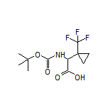 2-(Boc-amino)-2-[1-(trifluoromethyl)cyclopropyl]acetic Acid