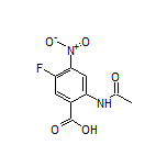 2-Acetamido-5-fluoro-4-nitrobenzoic acid