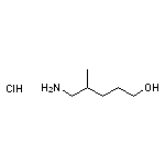 5-amino-4-methylpentan-1-ol hydrochloride