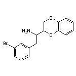 2-(3-bromophenyl)-1-(2,3-dihydro-1,4-benzodioxin-2-yl)ethan-1-amine